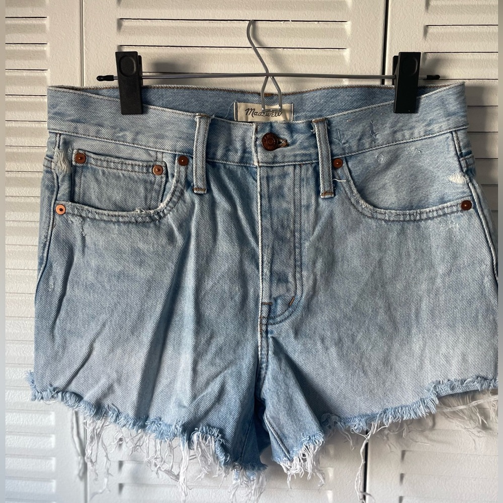 MADEWELL RELAXED DENIM SHORTS